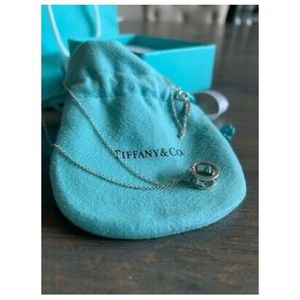 Tiffany & Co. Atlas Open Pendant Necklace